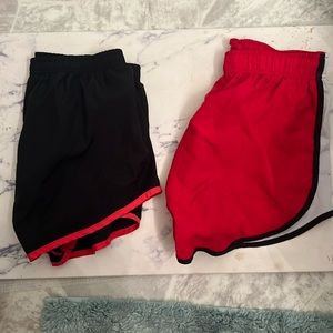 pack of two nike shorts